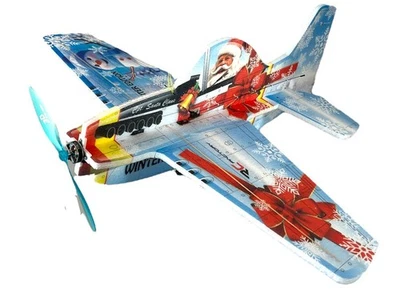 Cartoon Warbird Mustang P-51 winter Edition - 550mm - Bild 1 von 2
