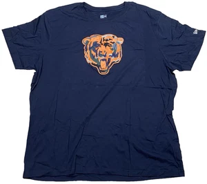 NEW ERA 3XL Chicago Bears Large Logo Black T-Shirt Men's - Picture 1 of 11
