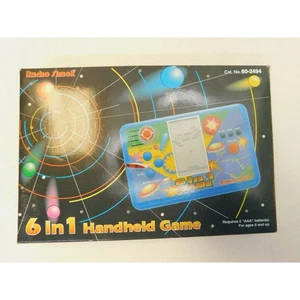 Radio Shack 6 en 1 juegos portátiles 60-2494 en caja completos portátiles - Imagen 1 de 6