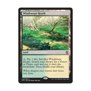 WOTC MtG Khans of Tarkir Windswept Heath (R) NM - Picture 1 of 1