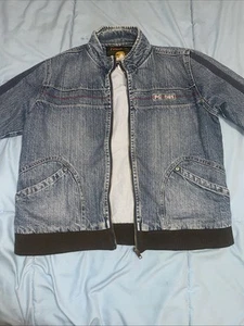Ponggo Jeans Vintage Denim Jacket Made In USA Size XL - Picture 1 of 6