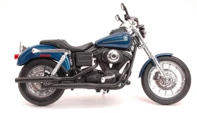 1:12 Maisto Harley Davidson Dyna Super Glide Sport 2004 MI32321 Modellino - Immagine 1 di 2