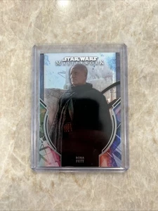 Boba Fett 2022 Topps Star Wars Masterwork FOIL /299 BOUNTY HUNTING Card #BH-2 - Picture 1 of 5