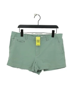Gap Women's Shorts UK 16 Green 100% Cotton Mom - Image 1 of 4