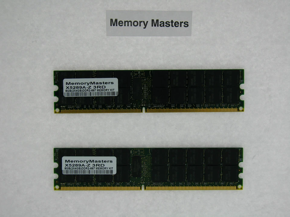 X5289A-Z 8 Go (2x4 Go) Mémoire Pour Sun Ultra 40 - Photo 1/1
