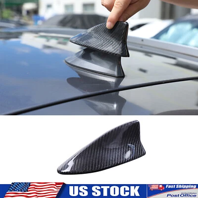 Real Carbon Fiber Antenna Cover Shark Fin Add-on Garnish Fits Lexus NX350 ES300H - Image 1 of 4