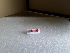 Runde Ohrstecker Sterling Silber Posten NEU UNBENUTZT!!!! 4mm. 5-7 - Bild 1 von 3