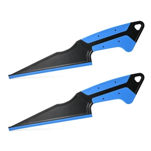 Magnetic Window Tint Vinyl Squeegee Car Windshield Clean Rubber Side Wiper AUS - Picture 1 of 13