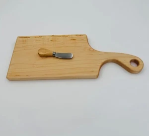 Solid Maple Wood Set charcuterie /cheese Board/ cutting board/ handcrafted - Picture 1 of 3