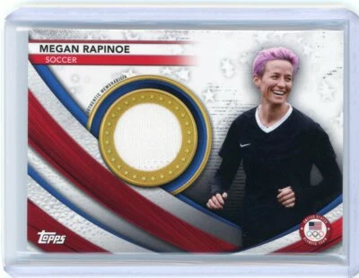 2021 Topps Oympics Team USA Relic #USAM-MR Megan Rapinoe - Image 1 of 2