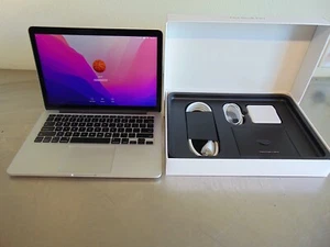 Apple Macintosh 13 inch Retina Display Laptop 2.9 MHz 16 GB 500 Gig SSD S7566x - Picture 1 of 10