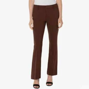 Liverpool Kelsey Schlaghose Hose Damen 18W braun Ponte Strick Stretch NEU - Bild 1 von 11