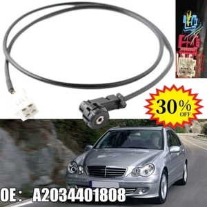 for Mercedes C-Class W203 2000-2007 Aux Input Radio Cable A2034401808 Black - Bild 1 von 10