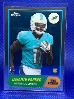2015 Topps Chrome 60th Anniversary Rookies #T60RC-DP Devante Parker RC - Image 1 of 2