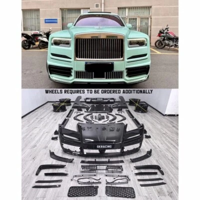 DRY Carbon Body kits Hood Front Rear Bumper Exterior For Rolls Royce Cullinan - Image 1 of 4