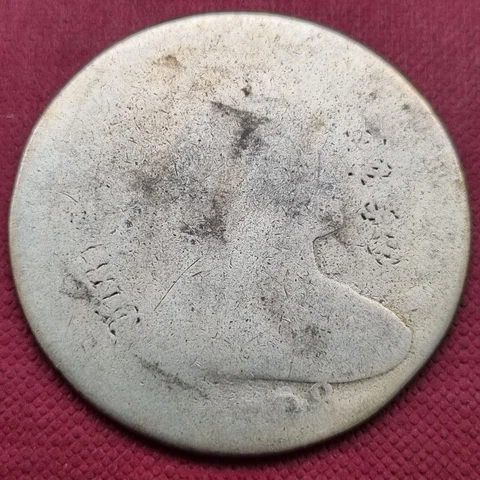 1798 Draped Bust One Dollar $1 Circulated  #33554 Cover
