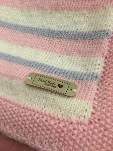Babydecke Merinodecke Kuscheldecke Wolldecke aus Merinowolle handarbeit Neu - Bild 1 von 5