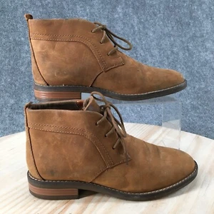 Clarks Boots Womens 5 M Camzin Grace Chukka Brown Lace Up Ankle Top 26153049 - Picture 1 of 17