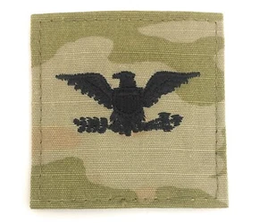 Ejército de EE. UU. rango OCP 2x2 con sujetador de gancho - Coronel O6 - Imagen 1 de 1
