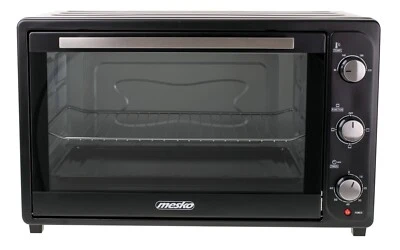 MESKO MS6021 Mini Backofen mit Umluft 66L, 3000W Miniofen, Backofen, 3 Heizmodi - Bild 1 von 4