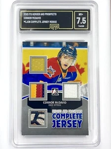 Connor McDavid • ITG Heroes & Prospects • 2013 Complete Jersey • GMA • 1 of 9 - Picture 1 of 2