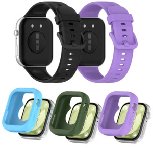 Replacement Silicone Strap+Case Cover For HUAWEI WATCH Fit 3 Band+Case - Picture 1 of 24