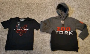 New Boys Zoo York Hoodie And Tshirt Size 6 - Picture 1 of 4