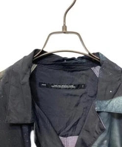 Used JULIUS Graphic Short Sleeve Shirt Size: 3 Black x Grey Men 867SHM1-P - Imagen 1 de 9