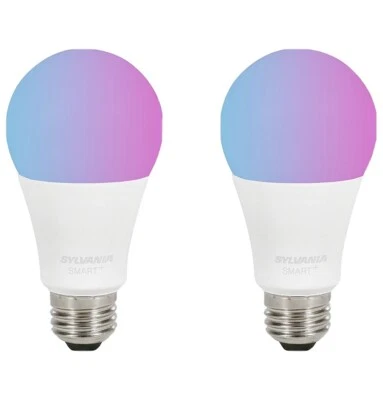 Sylvania Smart+ Bluetooth 60W Equivalent Full Color A19 LED Light Bulb 75627 - Image 1 of 4