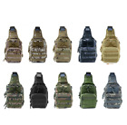 1Pcs Men Backpack Tactical Sling Chest Pack Shoulder Bag Outdoor Hiking Travel