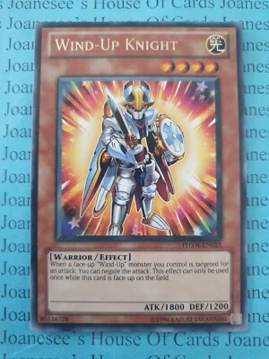 Wind-Up Knight PHSW-EN023 Rare Yu-Gi-Oh Card (U) New - Image 1 of 3