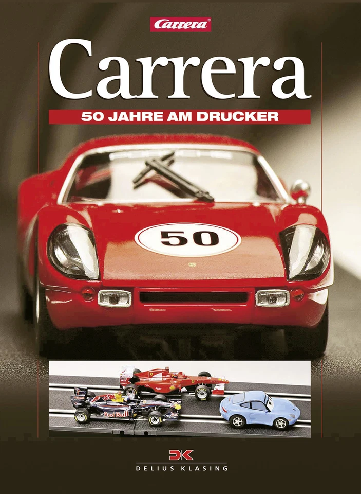 CARRERA 50 Jahre am Drücker Geschichte Rennbahn Autos Bahn Bildband Buch Book - Bild 1 von 1