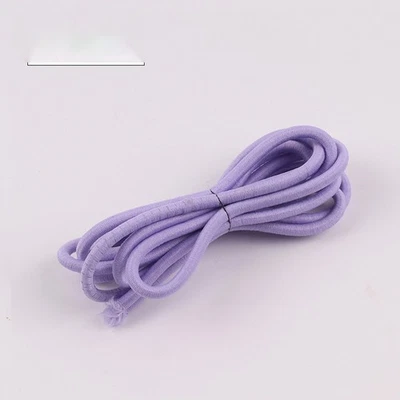 Cordón elástico redondo de 4 mm - Cuerda elástica - Cordón de choque - Cordón para zapatos varios colores 5M Foto 1 de 4