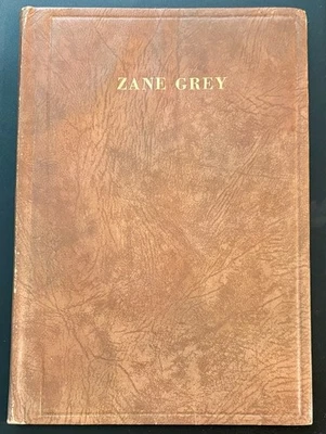 ZANE GREY: The Man and His Work (1928) Inscribed by Dolly Grey to Judge Allen - Image 1 of 4