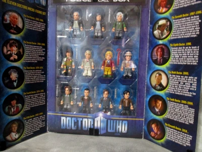 BBC Doctor Who The Eleven Doctors Micro Figure Set in Box - Image 1 of 3