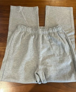 ALO ACCOLADE STRAIGHT LEG SWEATPANTS ATHLETIC HEATHER GREY SIZE LARGE L NWOT - Picture 1 of 5