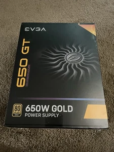 EVGA SuperNOVA 650 GA 80 Plus Gold 650W Power Supply Brand New - Afbeelding 1 van 3