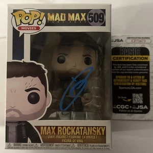 TOM HARDY SIGNED AUTOGRAMM FUNKO POP VINYL MAD MAX FURY ROAD BLOOD BAG JSA COA - Bild 1 von 3