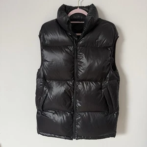 & Other Stories Stockholm Atelier Down Feather Filled Puffer Gilet Black EU 36 - Picture 1 of 7