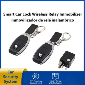Wireless Relay Immobilizer Lock Anti-theft Security Electronic Concealed Burglar - Picture 1 of 12
