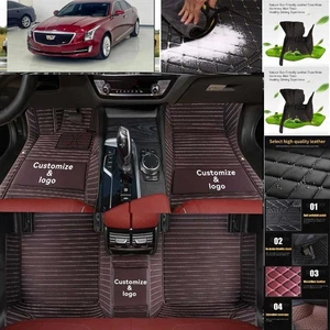 For Cadillac CTS sedan Car Floor Mats Custom Waterproof Auto Liners Carpets - Foto 1 di 26