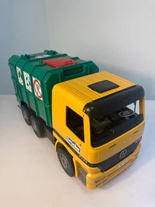 Vintage BRUDER #4143 MERCEDES BENZ ACTROS Recycling Garbage Truck Germany 2001 - Picture 1 of 7