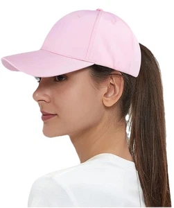 Gorra de béisbol George rosa para mujer ajuste flexible talla OS sombrero ajustable - Imagen 1 de 8