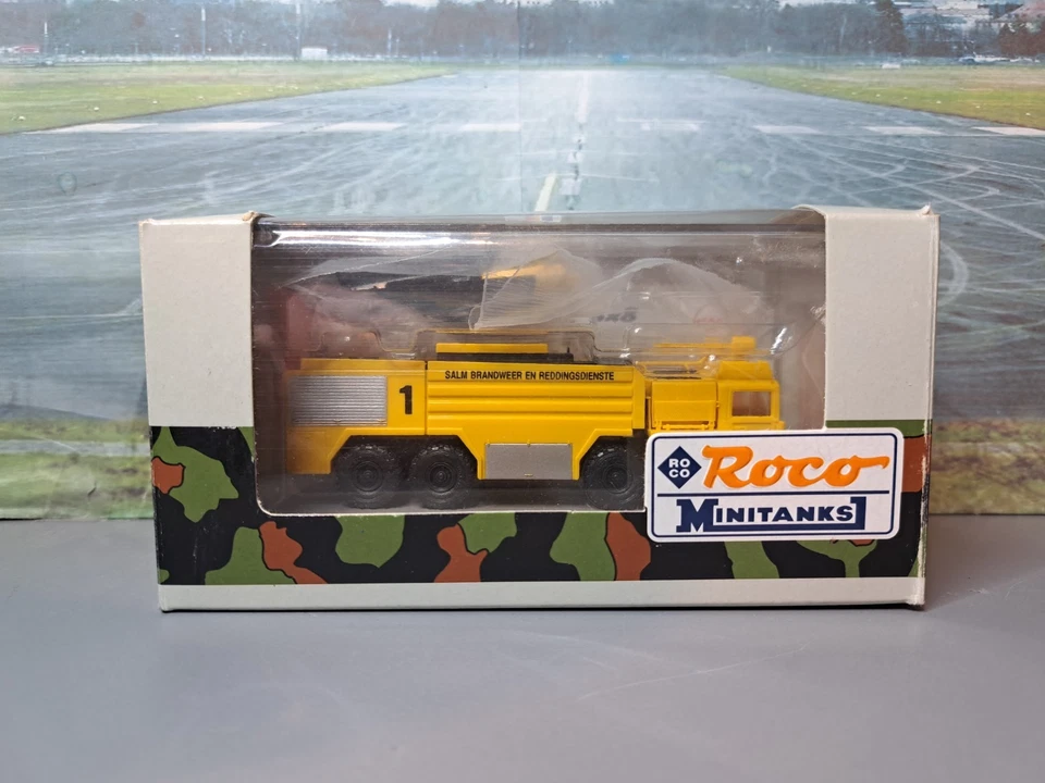 🚩Roco Minitanks 685 Spezial Rosenbauer Bush Panther 8x8 MAN 1:87H0 Wiking Busch - Bild 1 von 4