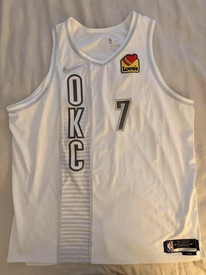 Nike Authentic Darius Bazley Oklahoma City Thunder Jersey Size 58 - Image 1 of 4
