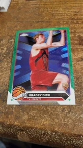 2023-24 Topps Chrome Basketball Topps Green Refractor Gradey Dick Rc #169 - Picture 1 of 2