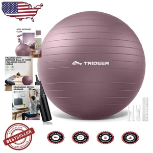 Active Office Chair Ball 23" L - Anti-Burst, Pregnancy Support, Core Fitness - Picture 1 of 11