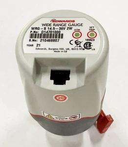 EDWARDS ACTIVE MEDIDOR DE VACÍO AMPLIO RANGO WRG-S D14701000 Atmósfera a 10-9 mbar - Imagen 1 de 3