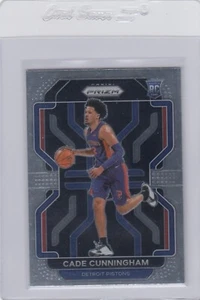 2021 PANINI PRIZM CADE CUNNINGHAM DETROIT PISTONS ROOKIE RC 282 SPEDIZIONE GRATUITA MW - Foto 1 di 1