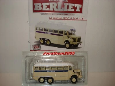 Collezione Berliet N° 29 - Gbc 8 M 6X6 Autocar S.N. Repal Sahara 1958 Al 1/43° - Immagine 1 di 2